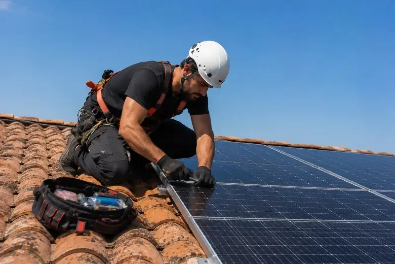 Maintenance et monitoring de panneaux solaires à Viviers-lès-Lavaur